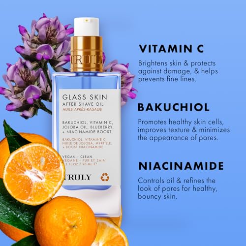 Truly Beauty Luxury After Shave Oil | Soothing Treatment for - Product Imagery