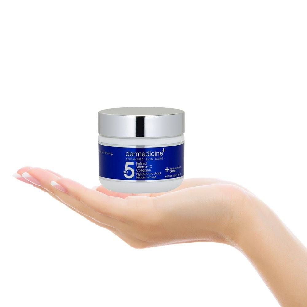 Dermedicine 5 in 1 Face Cream Retinol Vitamin C Niacinamide - Dermedicine Official Imagery - 5
