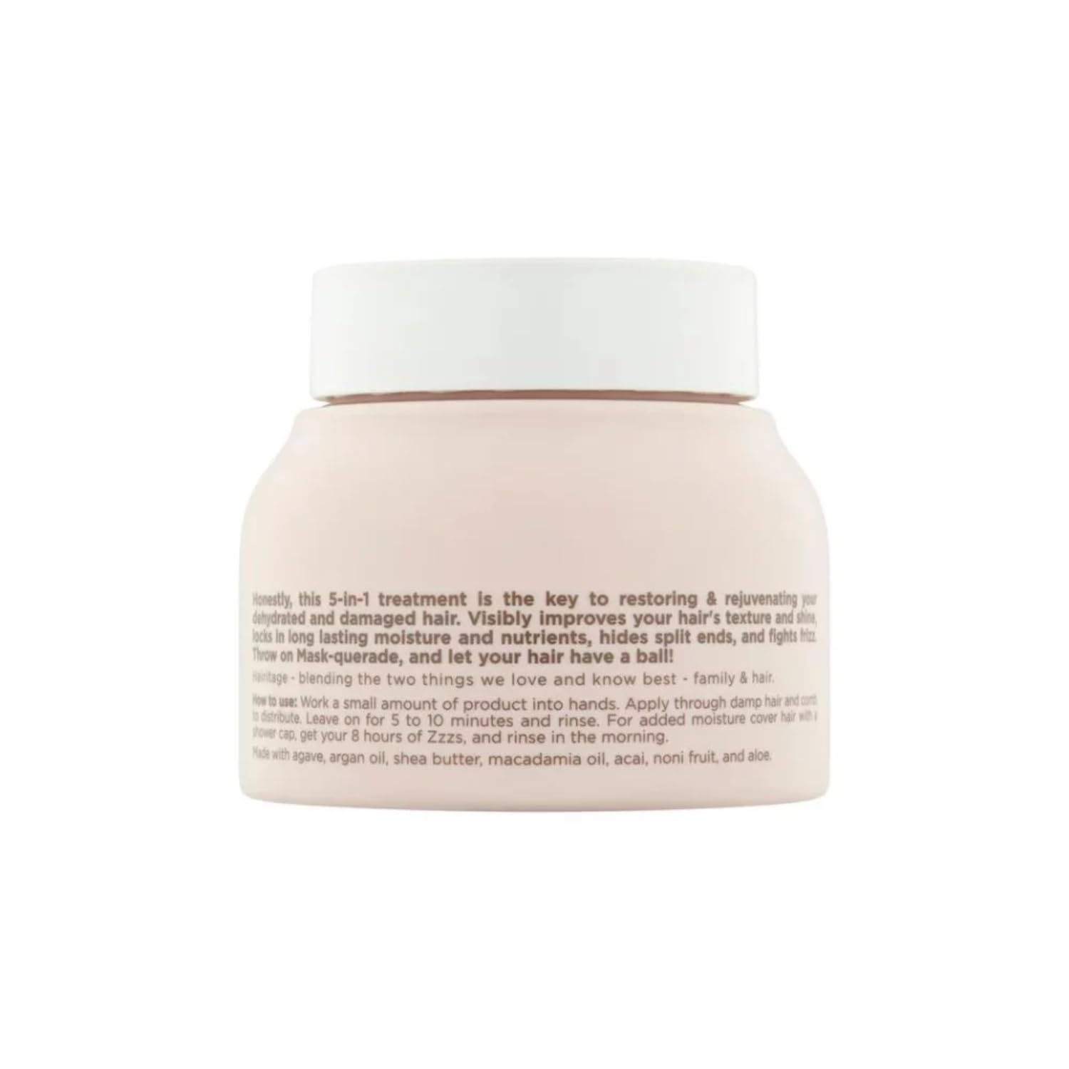 Hairitage Hydrating Argan Oil Deep Conditioning Hair Mask For Dry Damaged + - Hairitage Official Product View 3