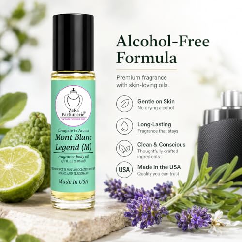 Compare to Aroma compatible with Mont Blanc Legend for Men - Product Imagery