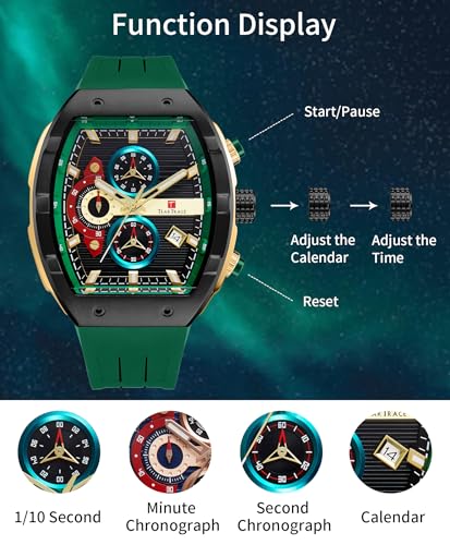 Watches for Men Reloj Men's Analog Watch Luminous Waterproof - Product Imagery