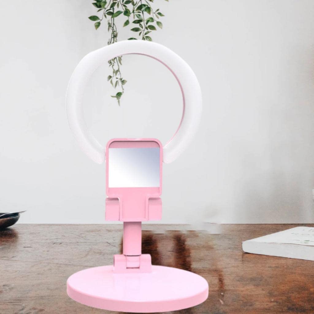 Portable Rechargeable Selfie Fill with Stand and Mirror for - Xiaojikuaipao Official Imagery - 5