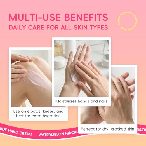 QUIYUM Watermelon Skincare Set 3 Pcs - Includes Hand Cream, Lip - Product Imagery