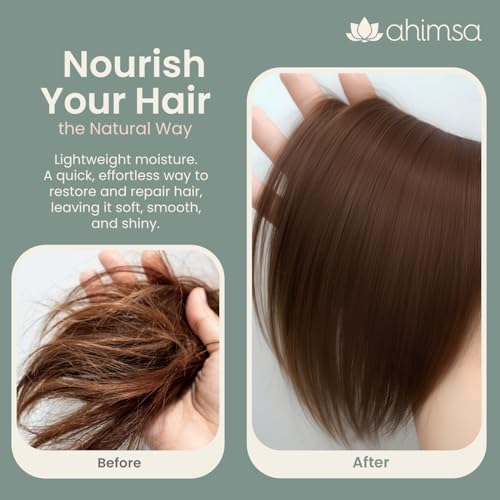 Ahimsa Hair & Body Oil Mist Spray, Lightweight Hair Perfume for - Product Imagery