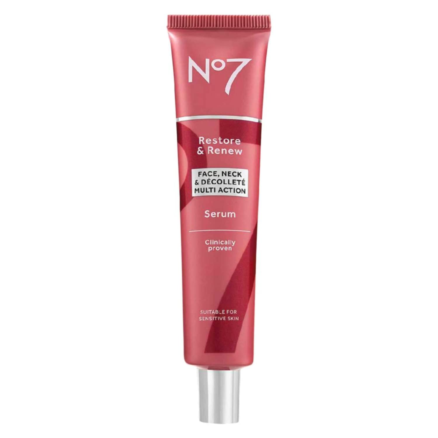 No7 Restore & Renew Sculpting Face & Neck Serum, 2.5 Fl Oz - No7 Official Product View 2