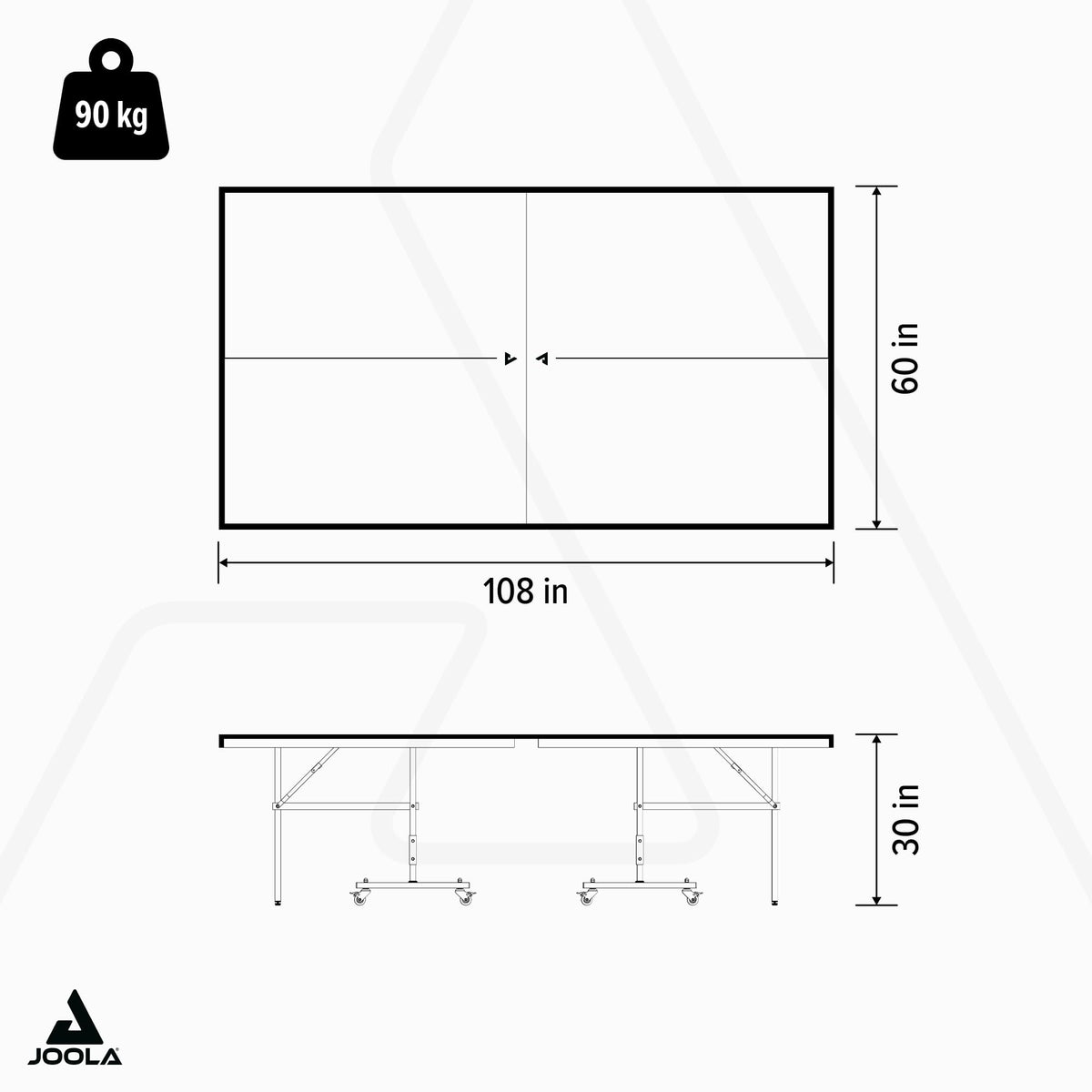 JOOLA NOVA Outdoor Ping Pong Table with Waterproof Table - Premium Selection Official Imagery - 8