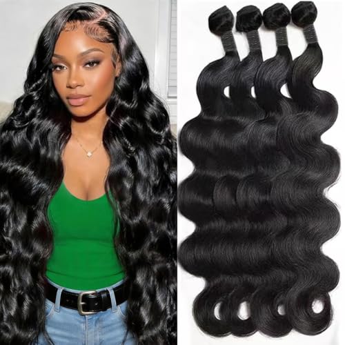 Welheifa 12A Human Hair Bundles 18 2022 24 Inch Body WaveBundles - Welheifa Official Product View 1