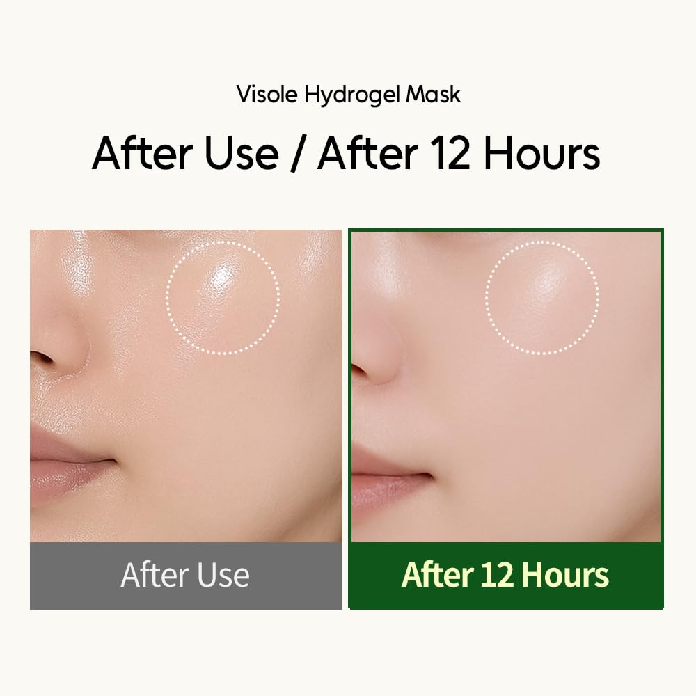 Hydrogel Face Mask 4 Pack - VISOLE