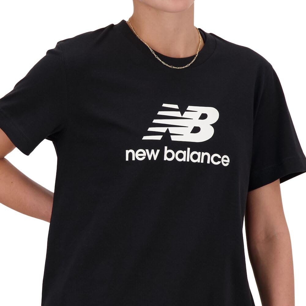 New Balance Women s Sport Essentials Jersey Logo T Shirt - New Balance Official Imagery - 4