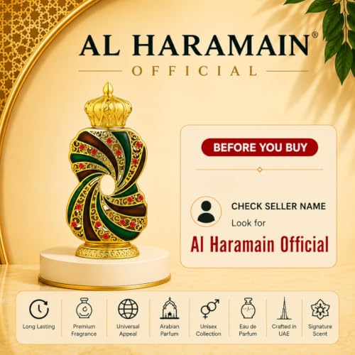 Al Haramain Tanasuk Concentrated Perfume Oil for Unisex, 0.41 - Product Imagery