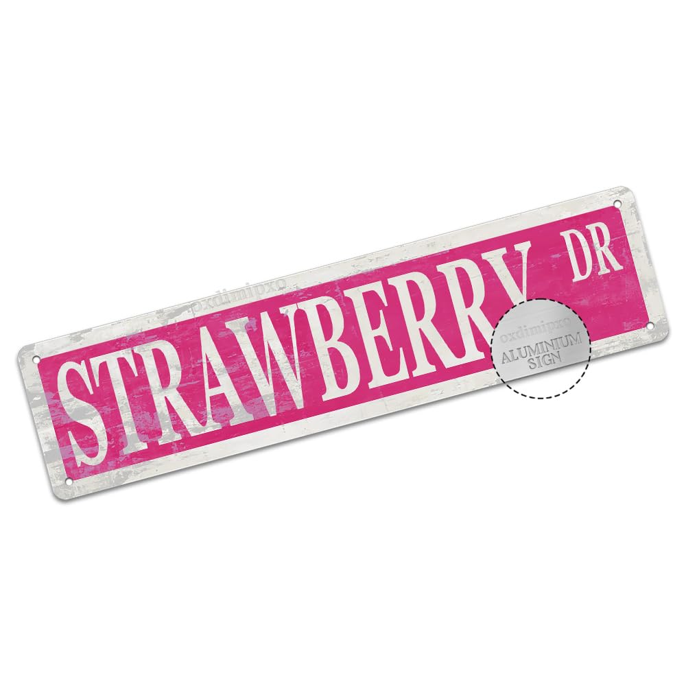 Strawberry Decor Sign Funny Strawberry Themed Gifts Party - Product Imagery