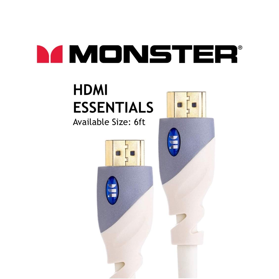 Monster HDMI Cable 4k Ultra HD with Ethernet - Corrosion-Resistan by Monster - Angle View 2