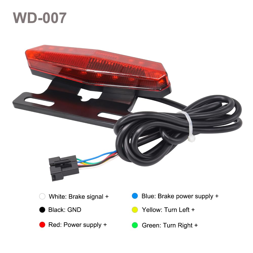 36V 48V Ebike Light Kit Electric Bike Headlight with Horn - Onature Official Imagery - 5