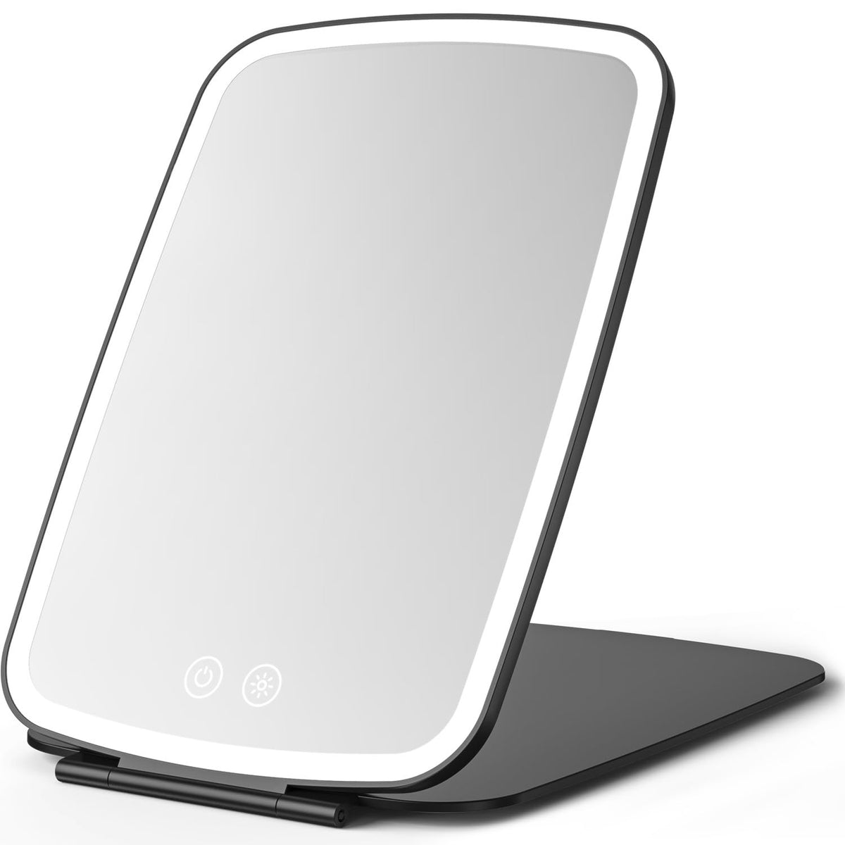Portable Makeup Mirror Large Travel Mirror with Light 10 x7 - NEZZOE Official Imagery - 1