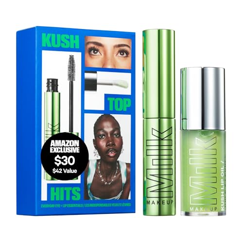 Milk Makeup Mini KUSH Big Hit Mascara Full Size KUSH Lip Oil - Premium Selection Official Imagery - 1