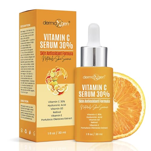 DERMAXGEN 30% Vitamin C Serum for Face - Natural & Organic Anti Wrinkle & Skin - DERMAXGEN Official Product View 1