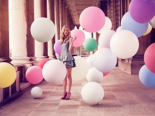AFTERLOON® Biodegradable Balloons 3 pcs 36 Inch Orb Perfect - Product Imagery