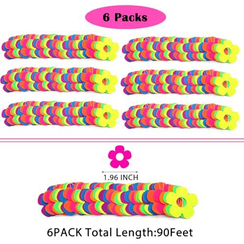 120feet Glow in The Dark Party Supplies Decoration Neon Garland - Product Imagery