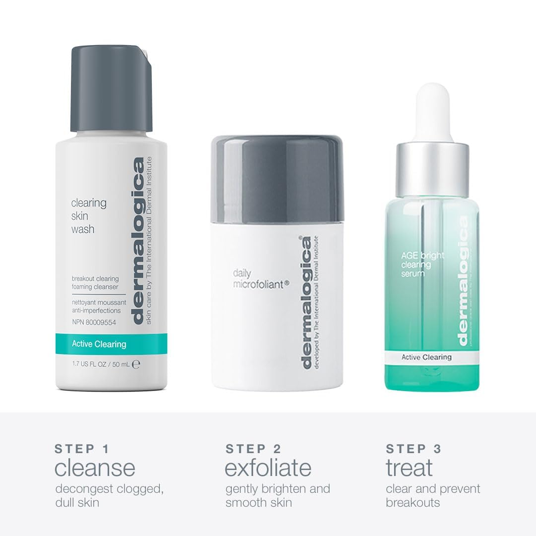 Dermalogica Clear and Brighten Kit Travel Size - Premium Selection Official Imagery - 3