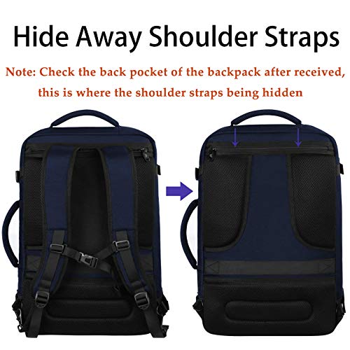 MATEIN Weekender Backpack, Large Capacity Travelling Suitcase - Product Imagery