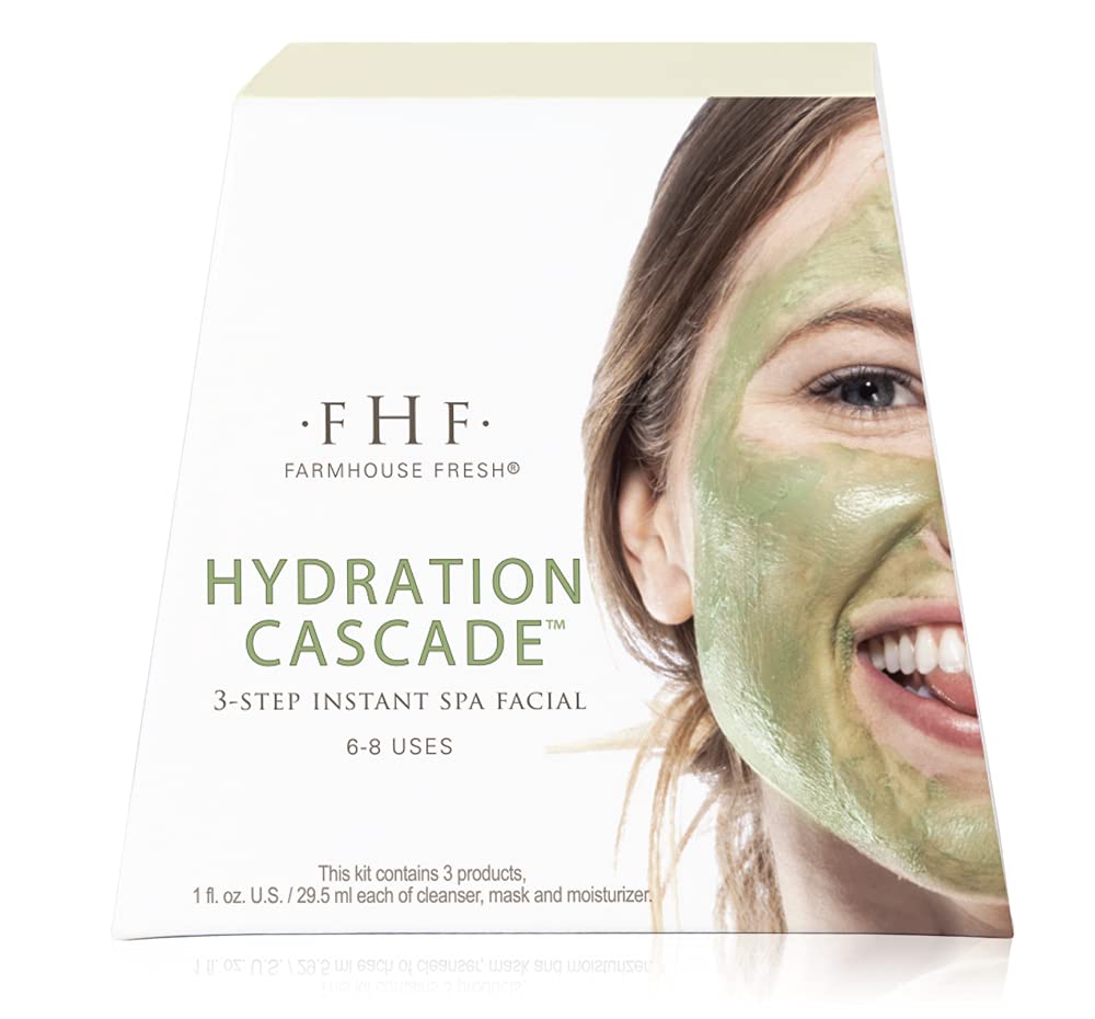 FarmHouse Fresh Hydration Cascade 3 step Instant Spa Facial - Premium Selection Official Imagery - 2