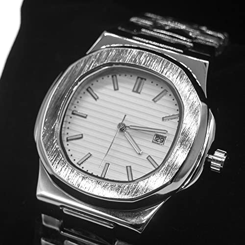 BARAMON Nautilus Quartz Watch for Men, Casual Business Style - Product Imagery