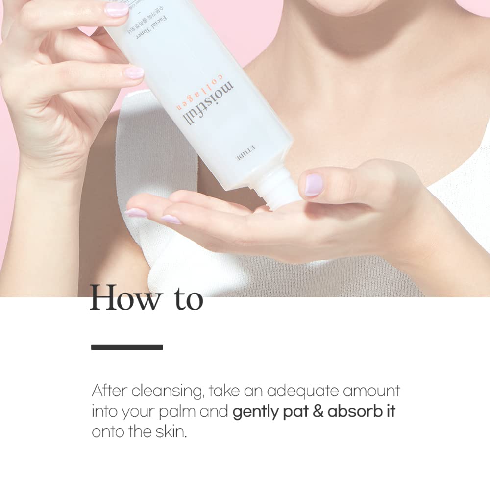 Etude Moistfull Collagen Korean Face Toner Hydrating 6 76 fl - ETUDE Official Imagery - 8