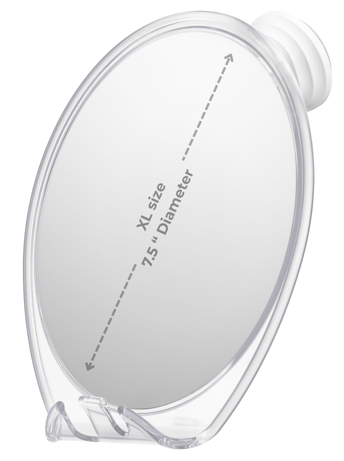 HONEYBULL Fogless Shower Mirror for Shaving with Suction - HONEYBULL Official Imagery - 8