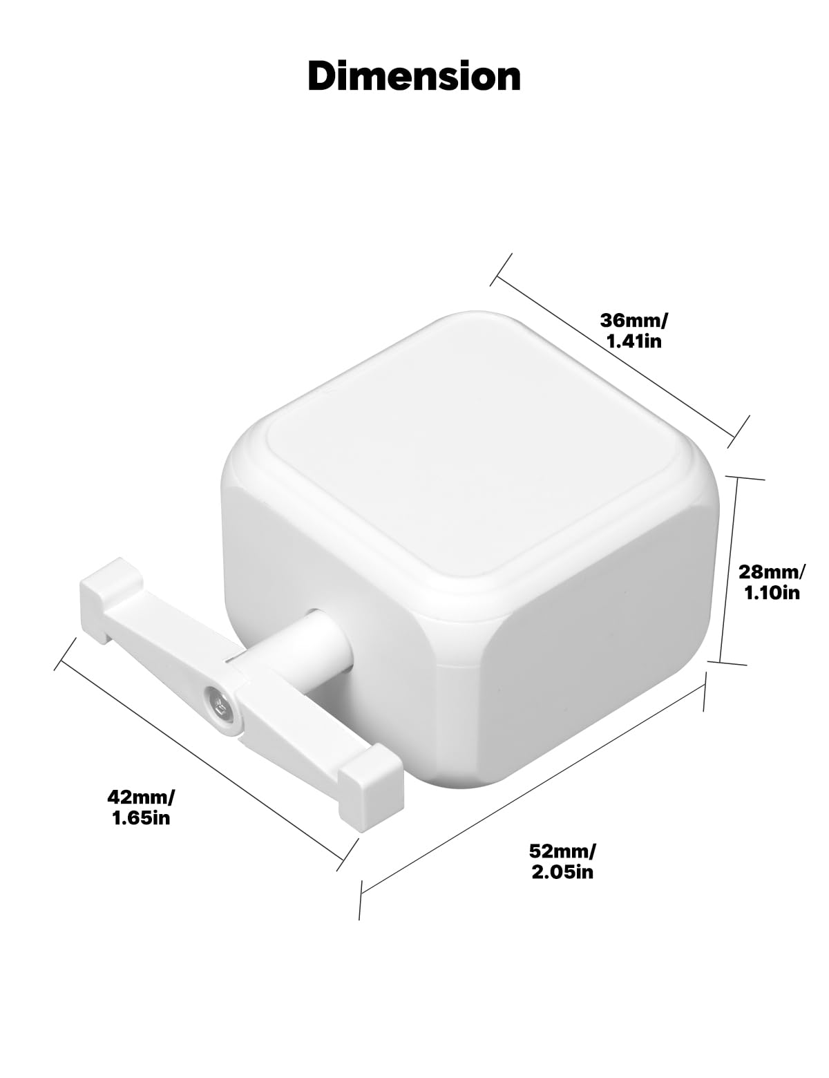MOES Rock Switch Fingerbot Gen 3 Smart Button Pusher Timer - MOES Official Imagery - 8