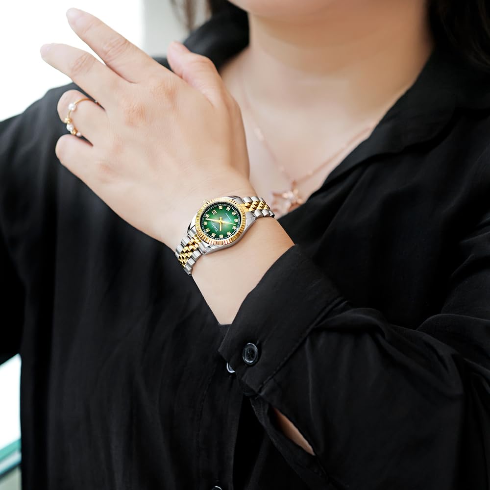 Szaikyri Classic Watch for Women with Solid Stainless Steel - Szaikyri Official Imagery - 3