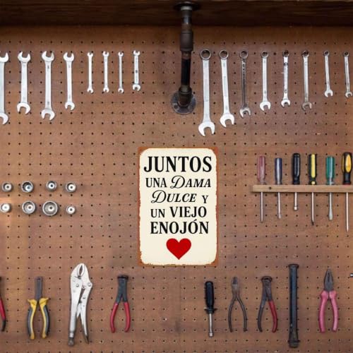 8x12 Inch Aluminum Metal Sign, Vintage Retro Print Together A - Product Imagery