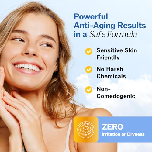LilyAna Naturals Retinol Cream - Anti-Aging Moisturizer for Face - Product Imagery