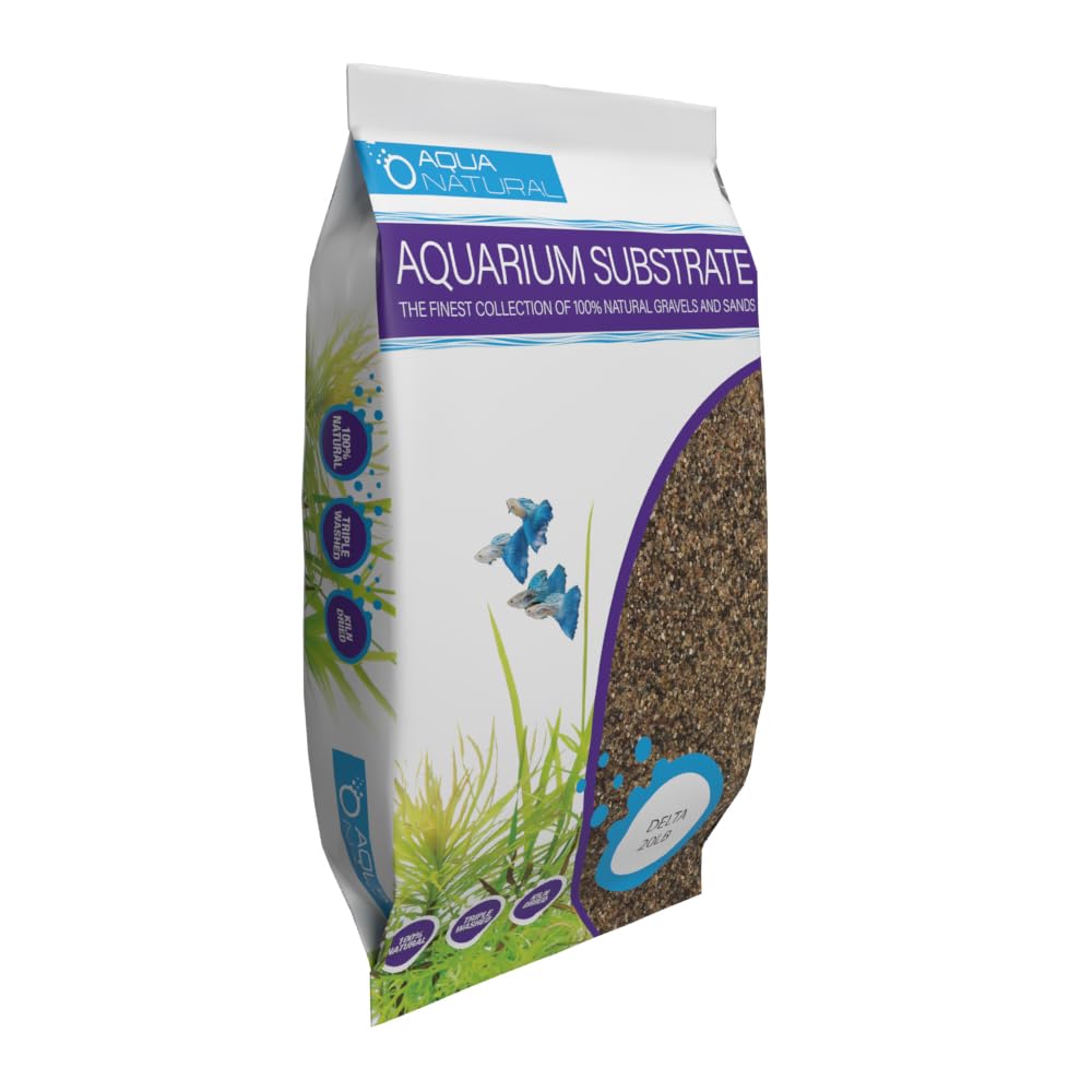 Aqua Natural Aquarium Substrate Delta Sand 20lb - Aqua Natural Official Imagery - 3