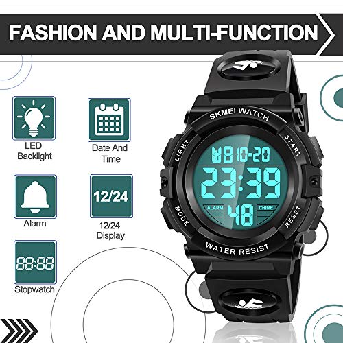 LED Digital Waterproof Watch for Kids - Kids Gifts - Product Imagery
