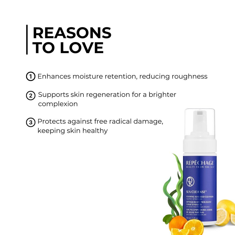 Repechage Sea Cleanse Foaming Seaweed Cleanser Hydrating - Repechage Official Imagery - 4