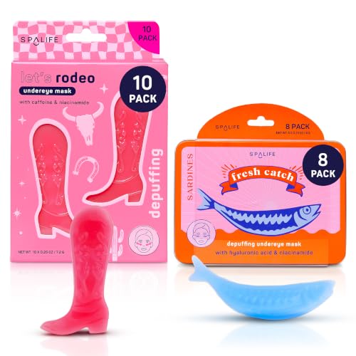 SpaLife Save 5% | Cowgirl Boot & Sardine Korean Under Eye - Product Imagery