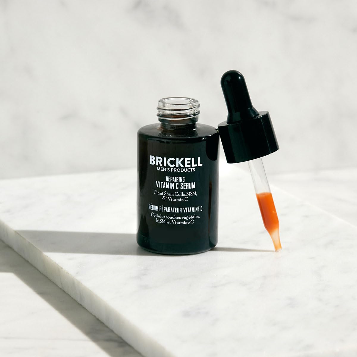Brickell Men s Anti Aging Serum For Face Repairing Night - Brickell Men's Products Official Imagery - 4