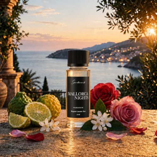 Scentiment Mallorca Nights Diffuser Oil - Premium Hotel Scent - Product Imagery