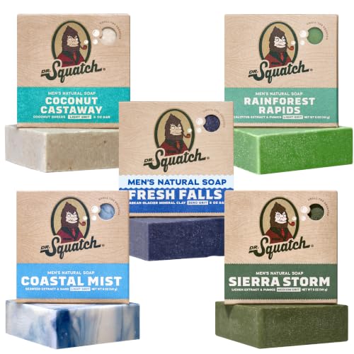 Dr Squatch Natural Men s Bar Soap - Dr. Squatch Official Imagery - 1