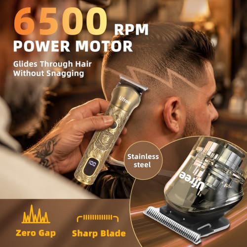 Ufree Professional Beard Trimmer for Men, Electric Shaver Razor, - Product Imagery
