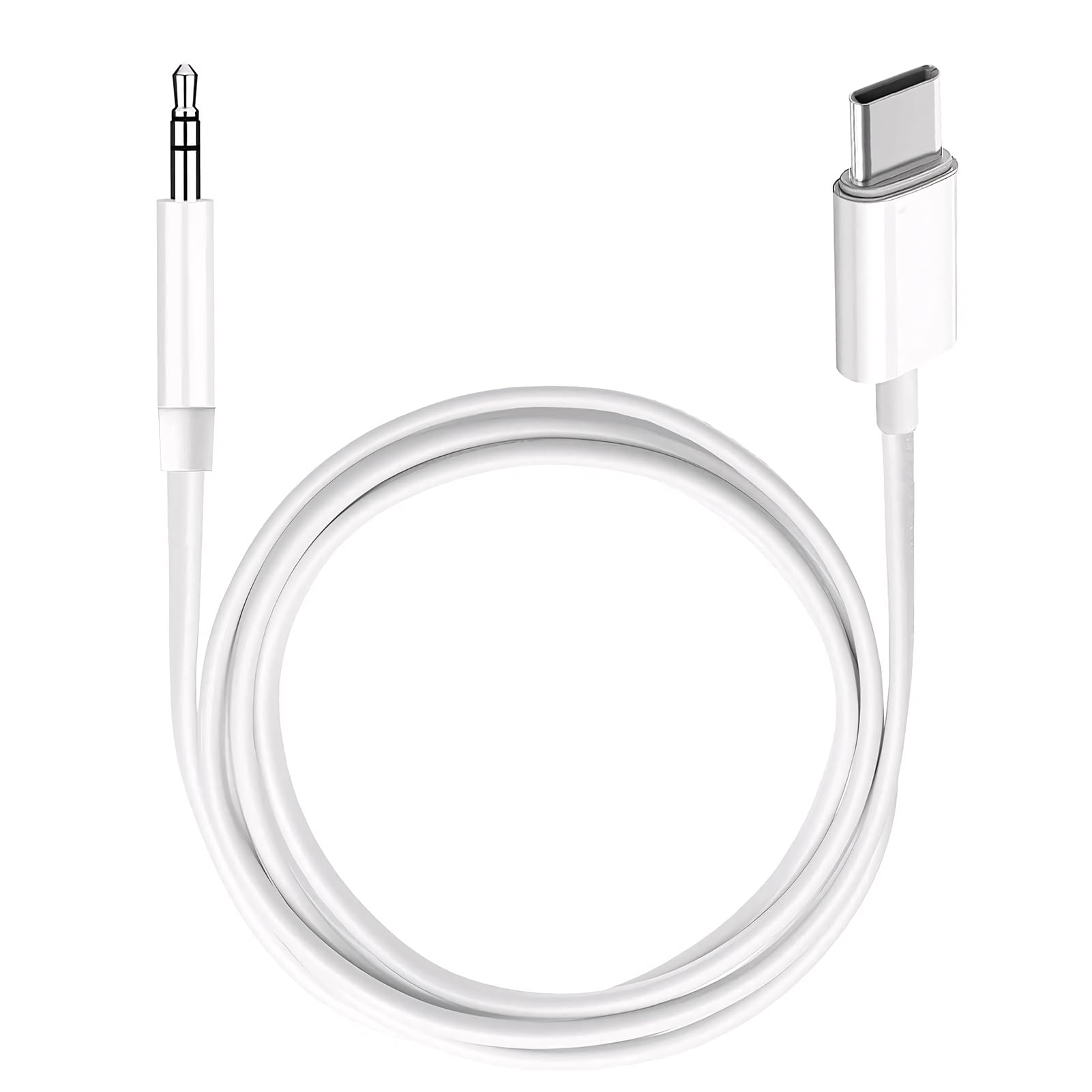 Seulliya USB C to 3.5mm Audio Aux Jack Cable,3.3 ft, aux Cord for - Seulliya Official Product View 1