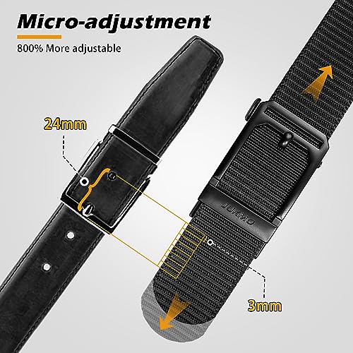 JUKMO Men's 1.5" Ratchet Nylon Tactical Work Belt - Product Imagery