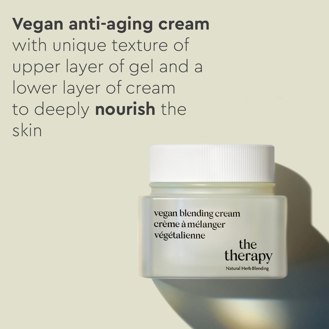The Face Shop The Therapy Vegan Blending Cream Face Moisturizer - The Face Shop
