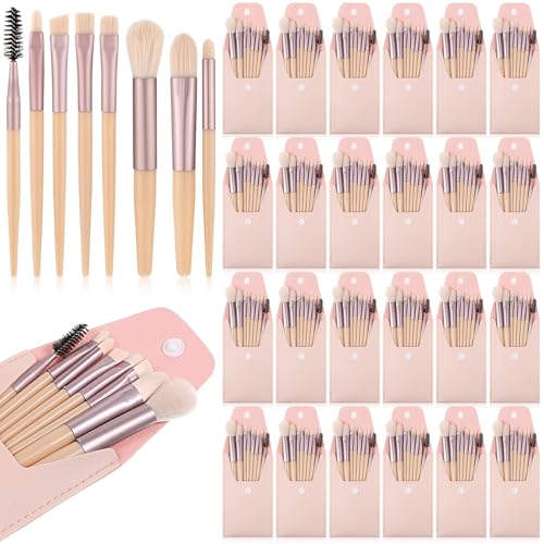 24 Sets Travel Makeup Brush Set Bulk Mini Face Makeup - Oqqlin Official Imagery - 1
