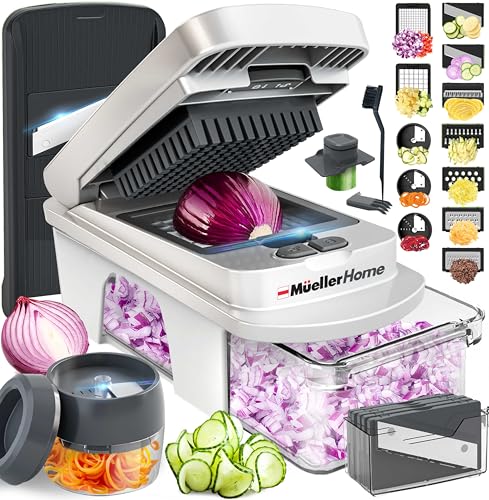 Mueller Pro-Series All-in-One, 12 Blade Mandoline Slicer for - Product Imagery