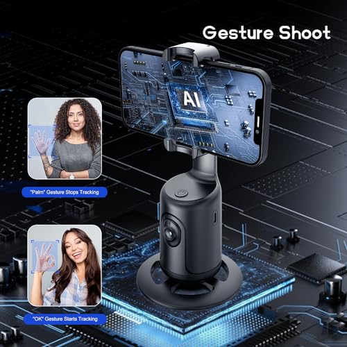 GREEN HOUSE Auto Face Tracking Phone Holder & Mount - Product Imagery