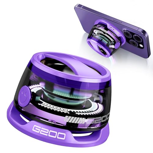 Magnetic Bluetooth Speaker - Portable Mini Speakers with RGB - Product Imagery