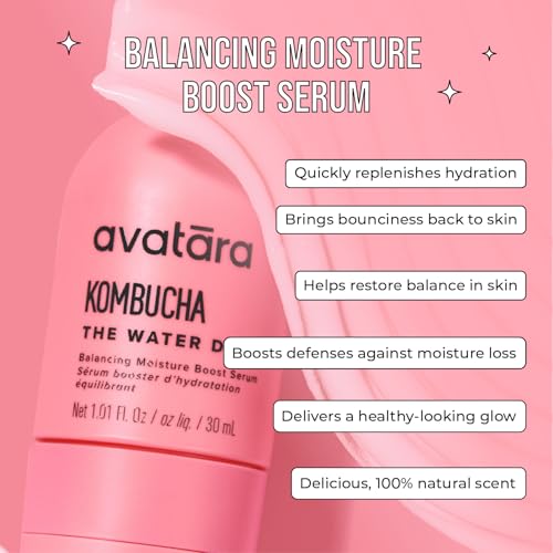 Avatara Kombucha The Water Drop Hydrating Serum - Ultra-Light - Product Imagery