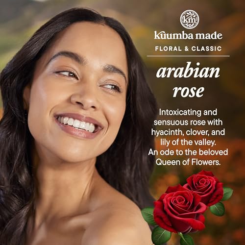 Kuumba Made Arabian Rose Fragrance Oil Roll-On, Alcohol-Free, - Product Imagery