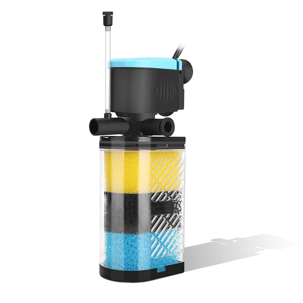 3 Stage Internal Aquarium Filter with Aeration Dual Water - FUMAK Official Imagery - 1